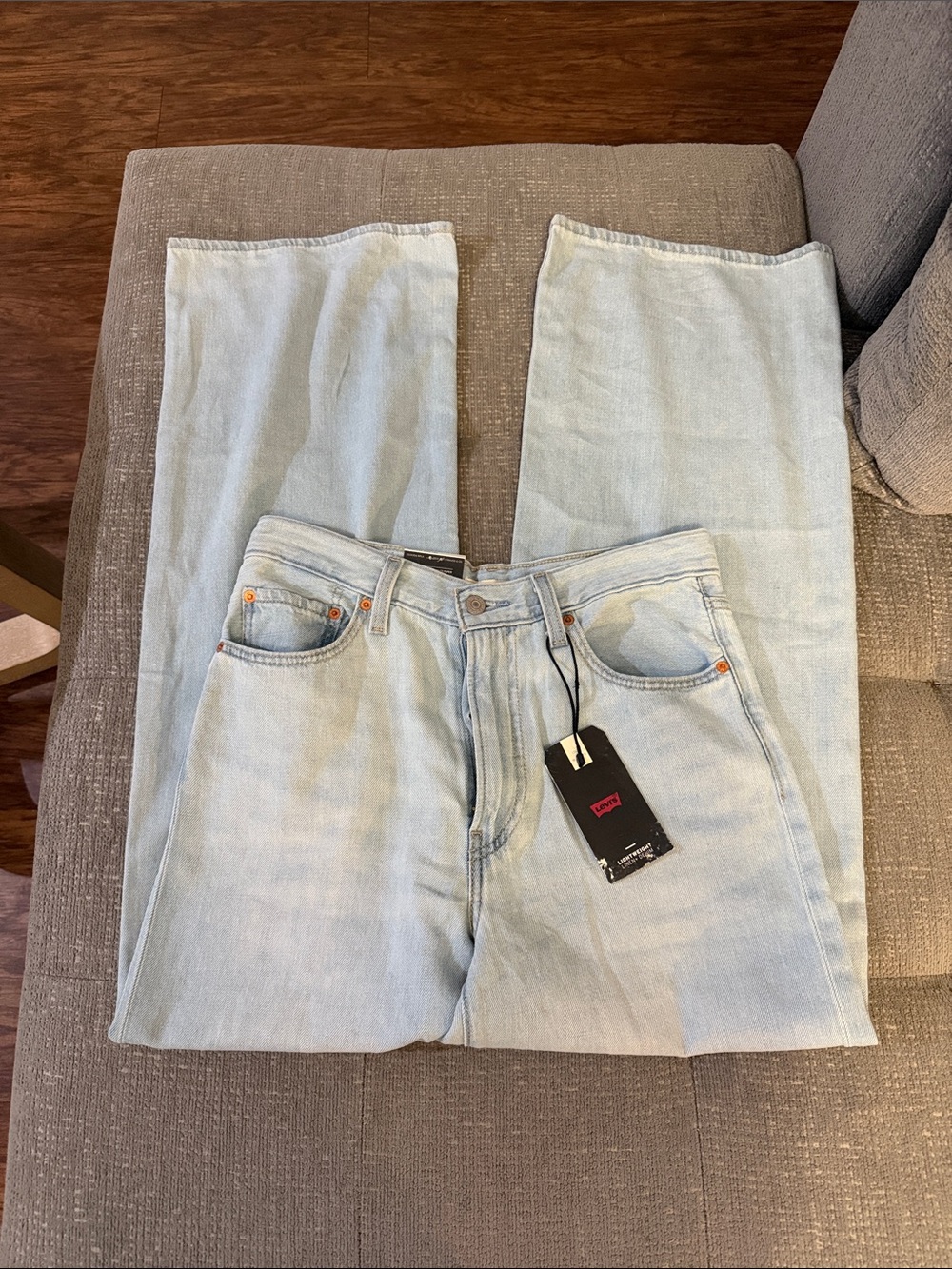 LEVIS RIBCAGE WIDE LEG JEANS NEW WITH TAGS
